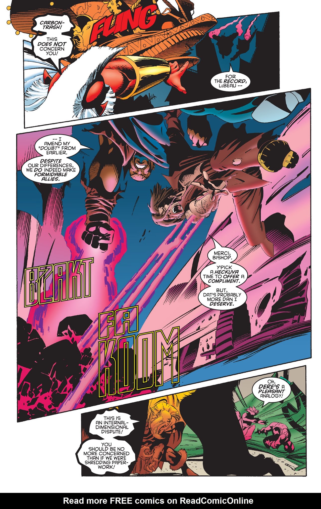 Read online X-Men: The Road to Onslaught comic -  Issue # TPB 2 - 218