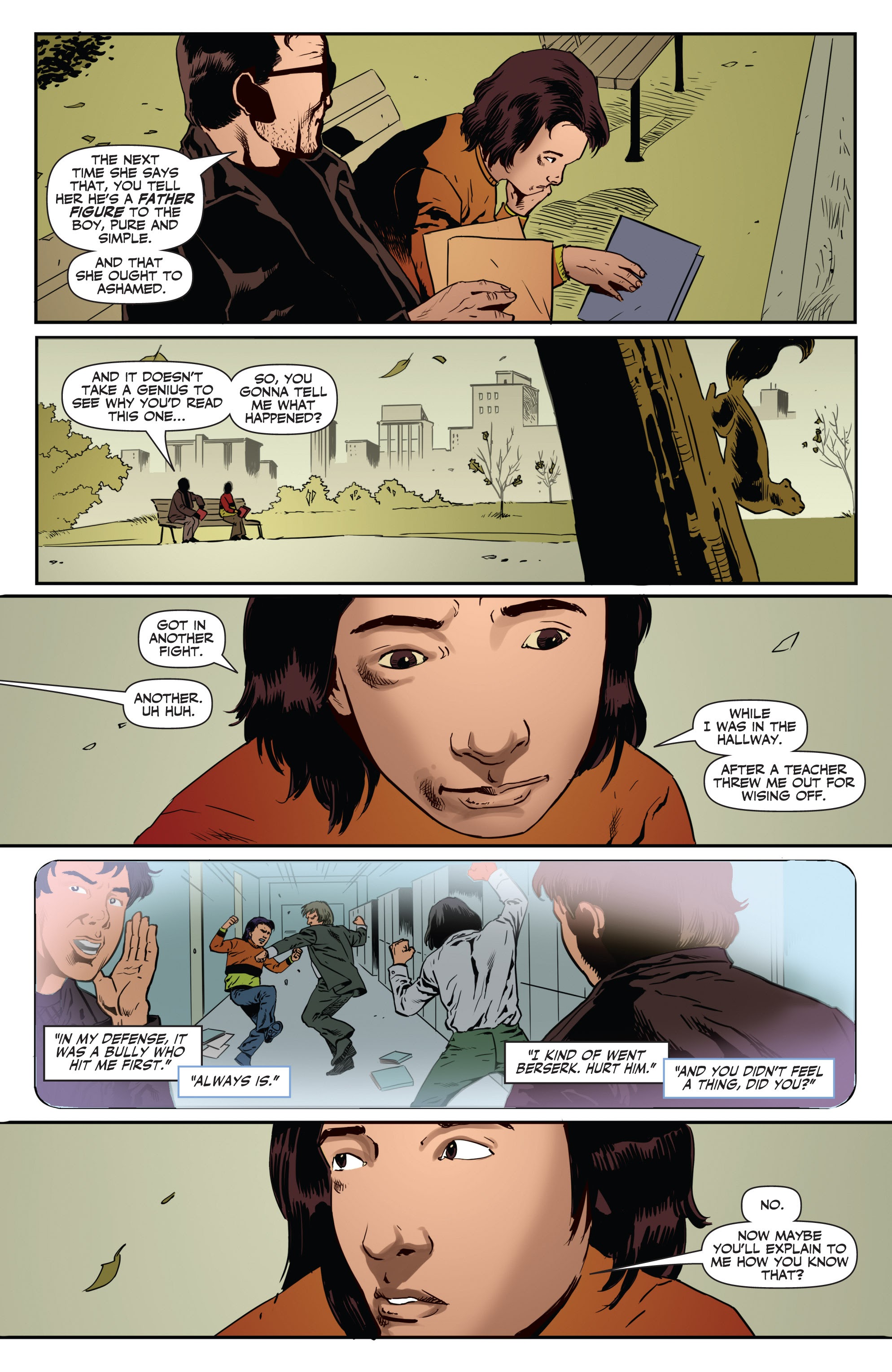 Read online The Twilight Zone: Shadow & Substance comic -  Issue #1 - 21