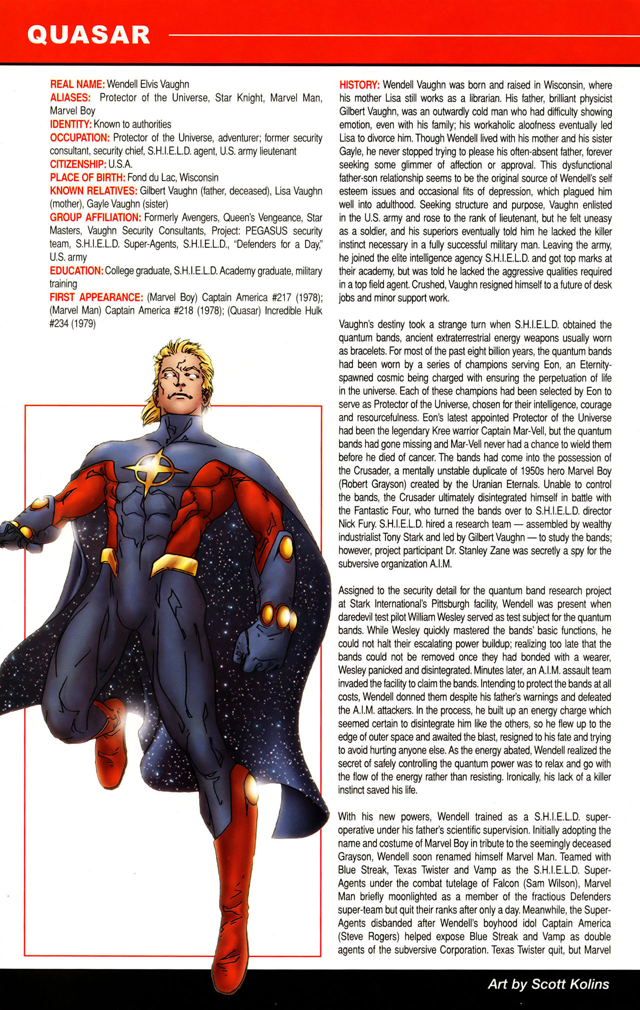 Read online All-New Official Handbook of the Marvel Universe A to Z: Update comic -  Issue #1 - 43