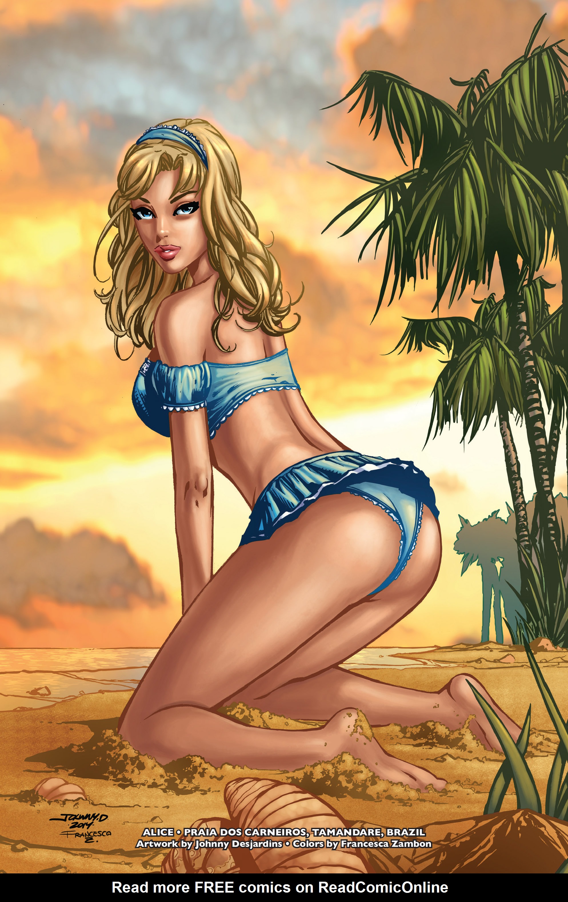 Read online Grimm Fairy Tales: 2014 Swimsuit Special comic -  Issue # Full - 27