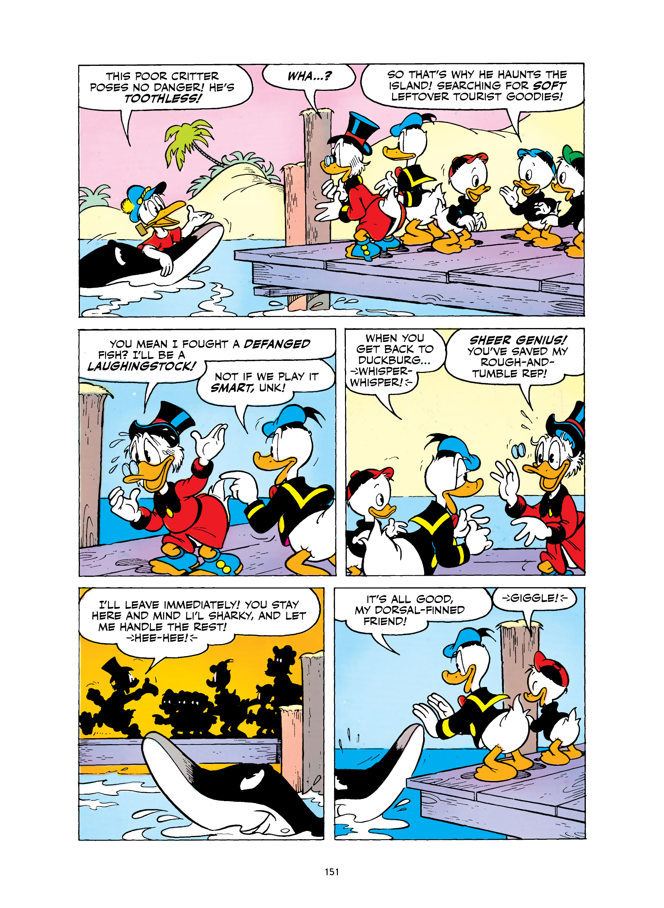 Read online Walt Disney's Mickey and Donald: "For Whom the Doorbell Tolls" and Other Tales Inspired by Hemingway comic -  Issue # TPB (Part 2) - 52