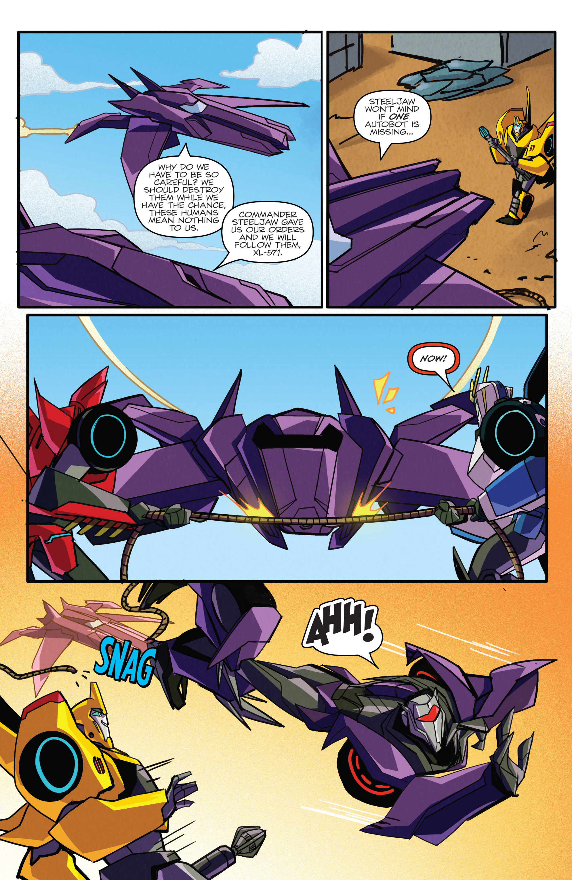 Read online Transformers: Robots In Disguise (2015) comic -  Issue #5 - 21