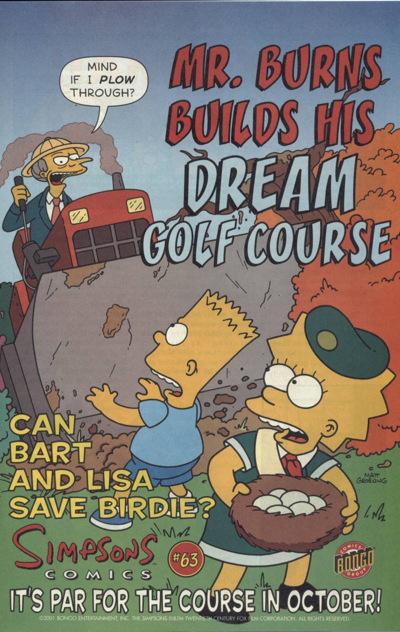 Read online Simpsons Comics comic -  Issue #62 - 24