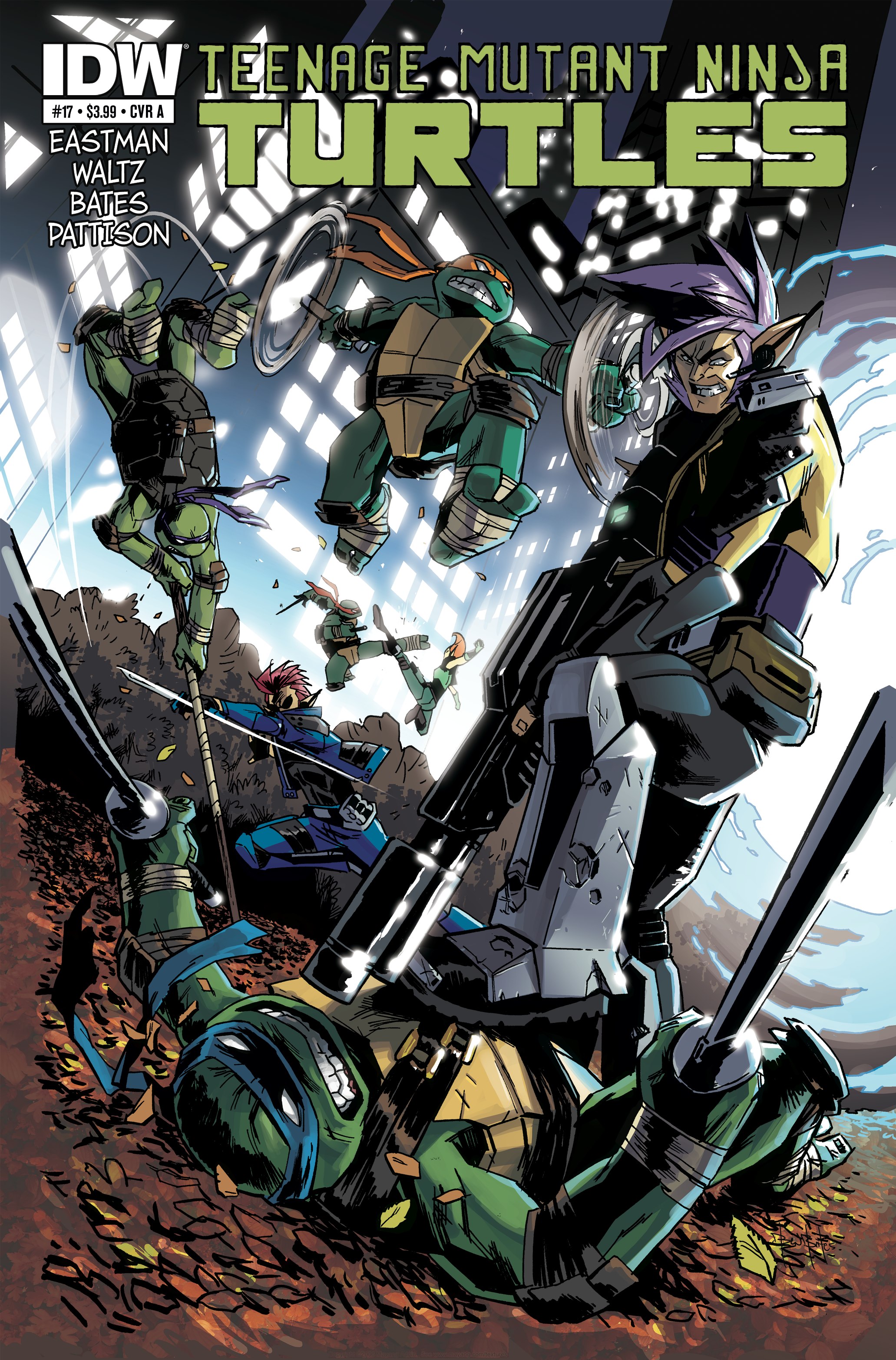 Read online Teenage Mutant Ninja Turtles (2011) comic -  Issue #17 - 1