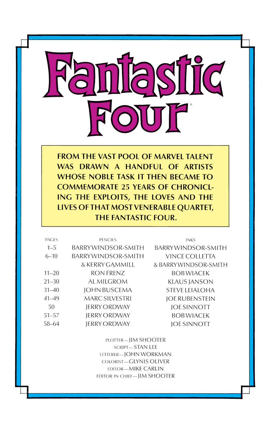 Read online Fantastic Four (1961) comic -  Issue #296 - 2