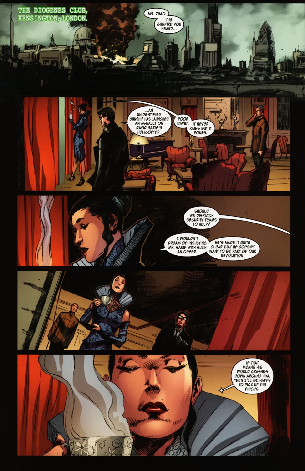 Read online Deus Ex comic -  Issue #6 - 14