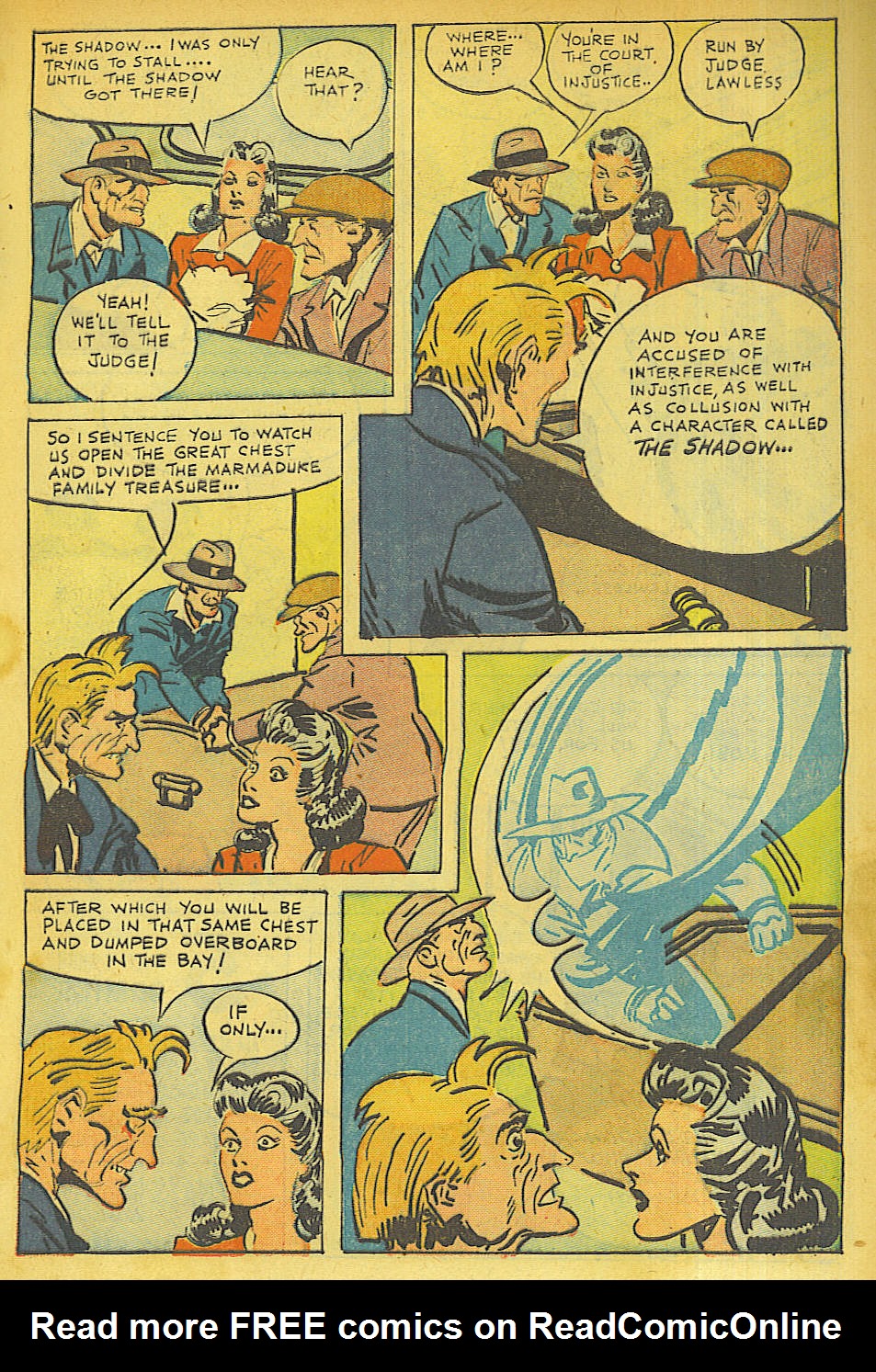 Read online Shadow Comics comic -  Issue #63 - 7
