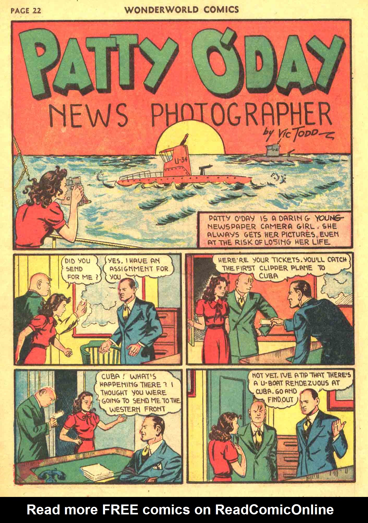 Read online Wonderworld Comics comic -  Issue #19 - 23