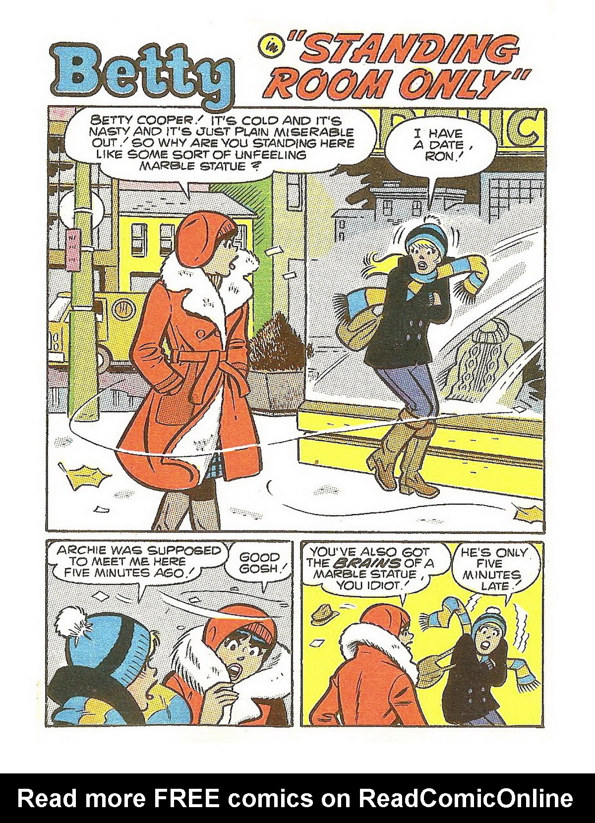 Read online Betty and Veronica Digest Magazine comic -  Issue #29 - 170