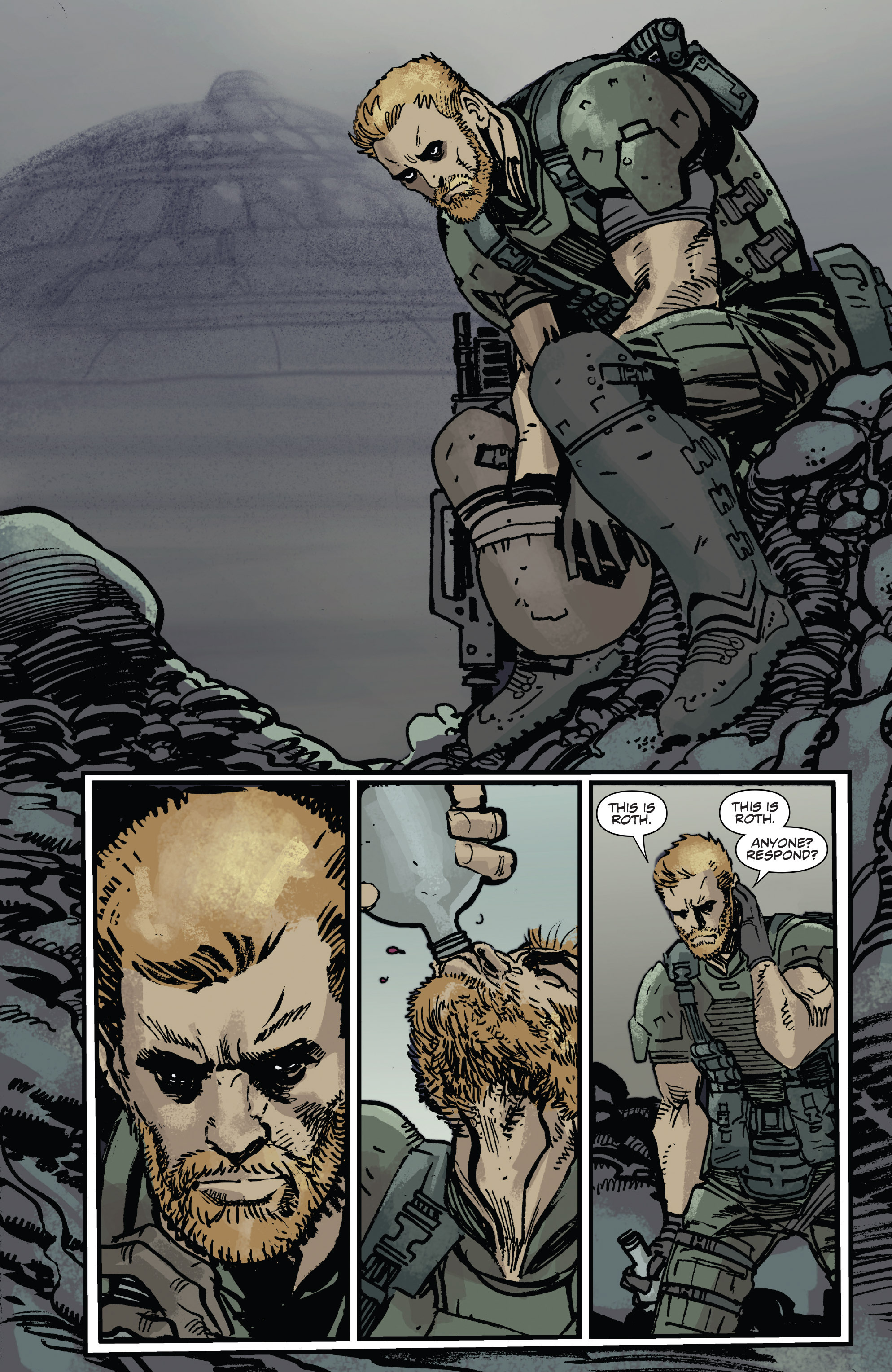 Read online Aliens: Life And Death comic -  Issue #1 - 12