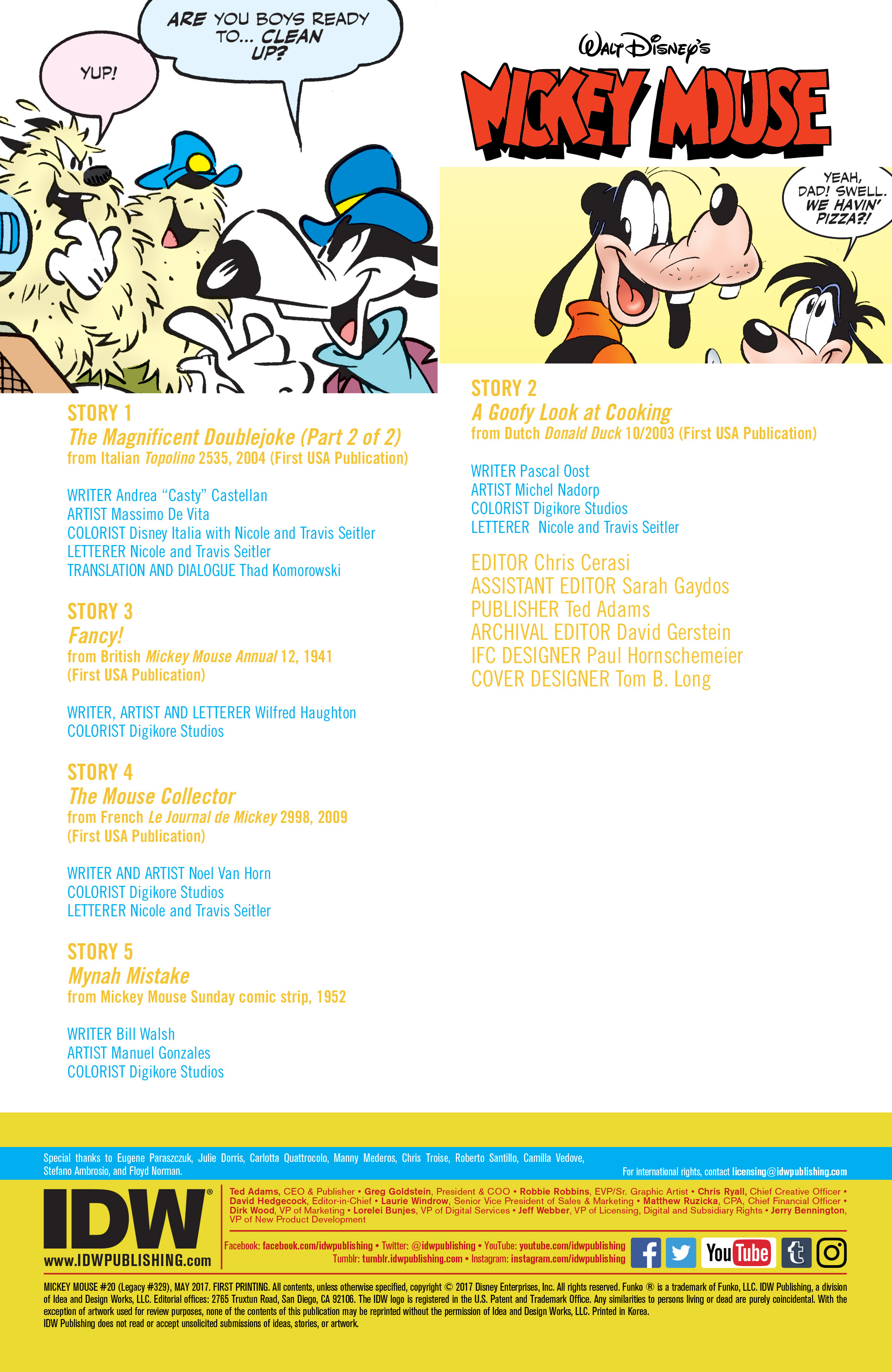 Read online Mickey Mouse (2015) comic -  Issue #20 - 2