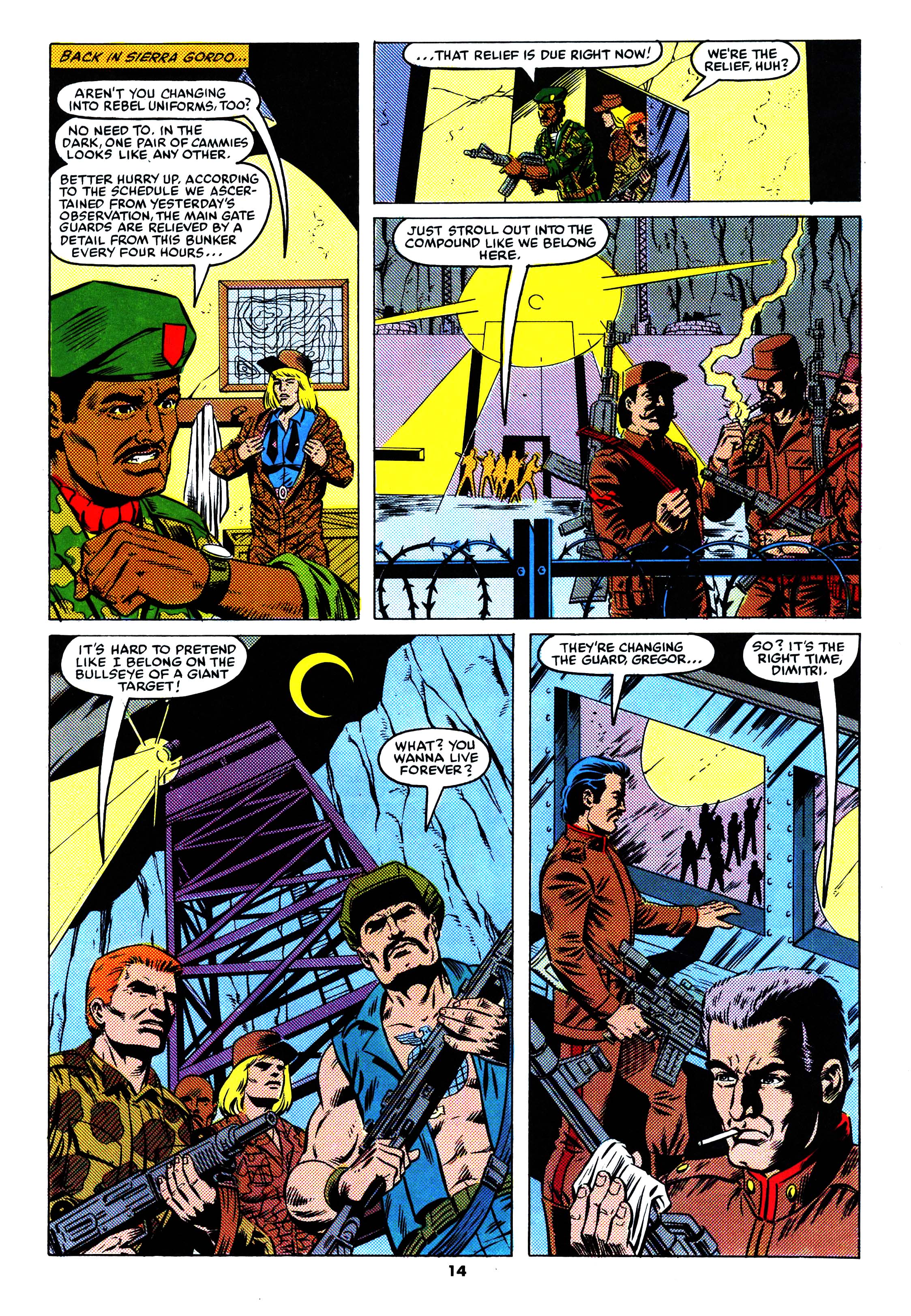 Read online Action Force comic -  Issue #35 - 14