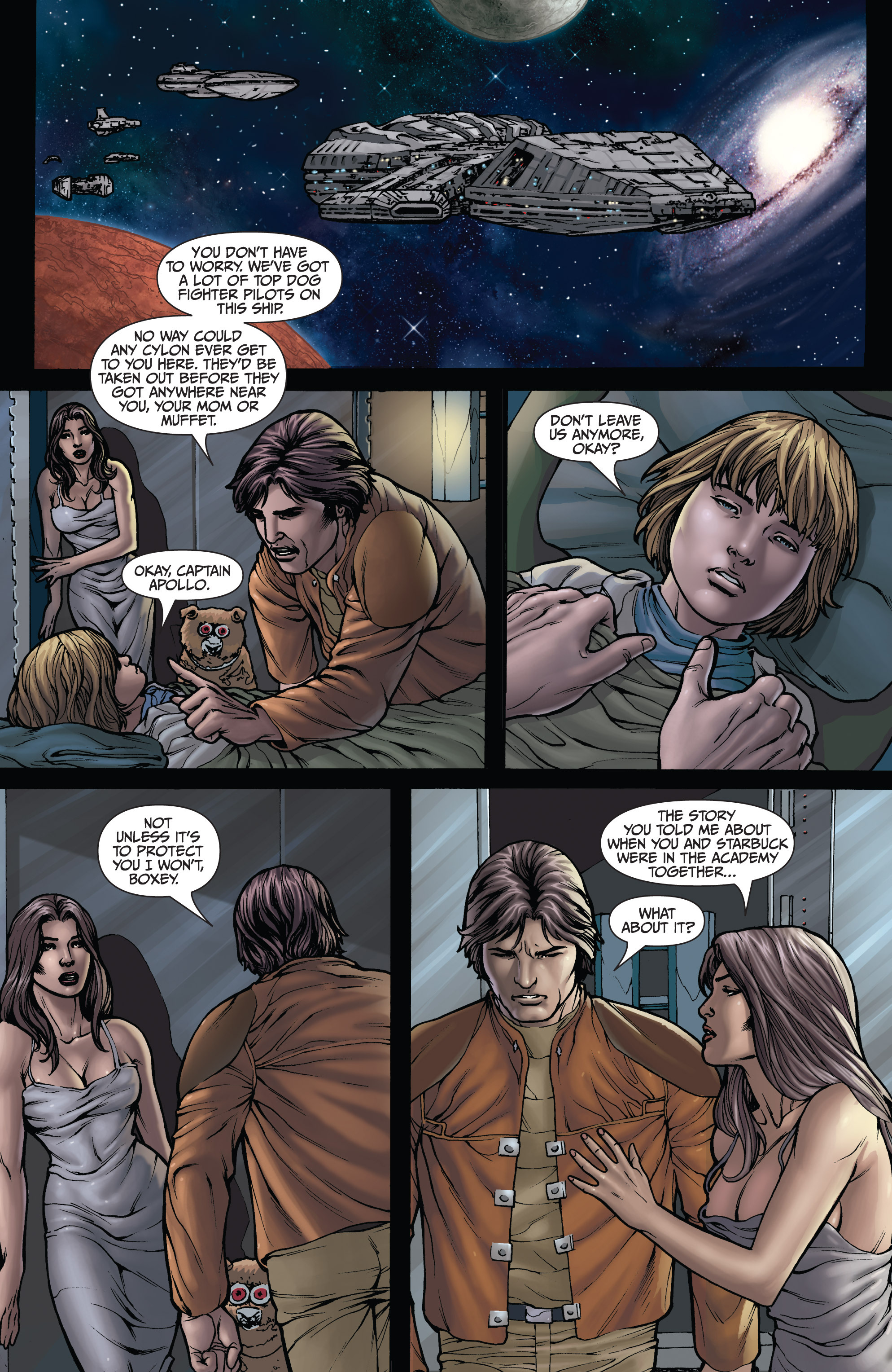 Read online Classic Battlestar Galactica (2006) comic -  Issue #2 - 14