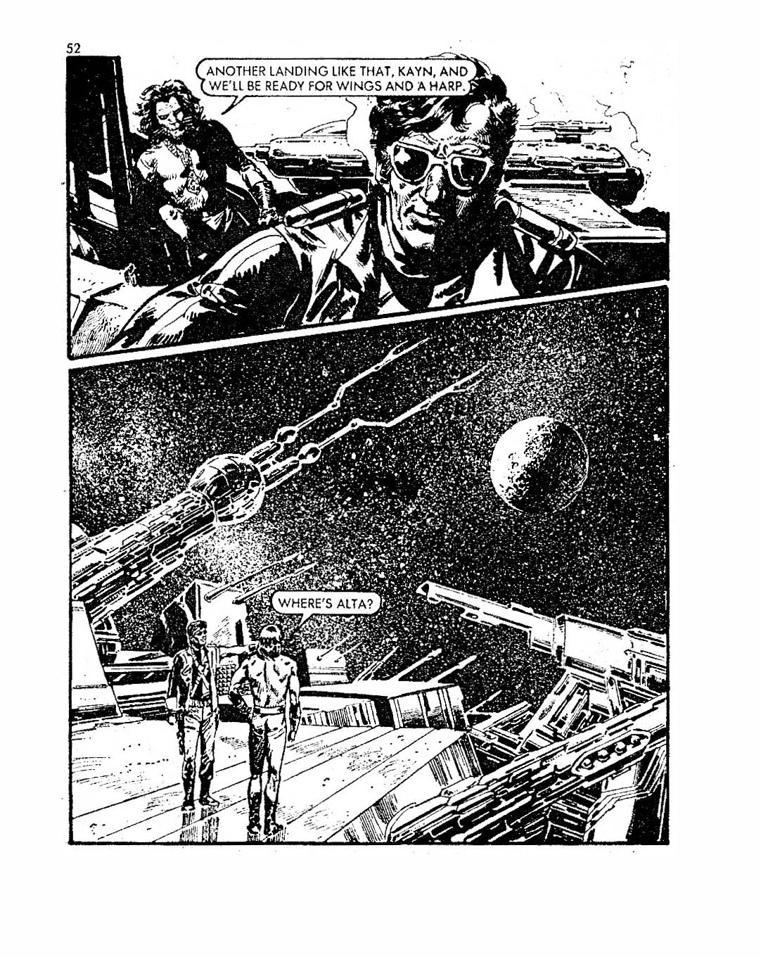 Read online Starblazer comic -  Issue #45 - 52