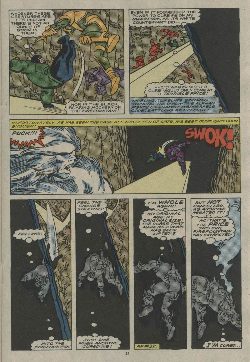 Read online Alpha Flight (1983) comic -  Issue #50 - 22