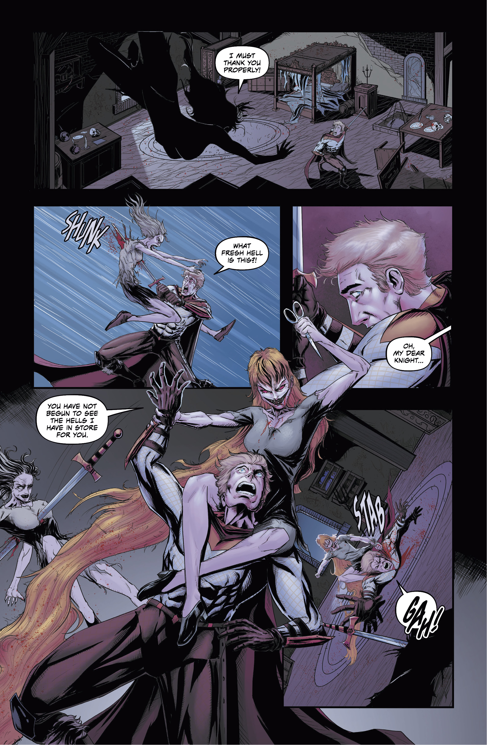 Read online Grimm Tales from the Cave comic -  Issue # TPB - 123