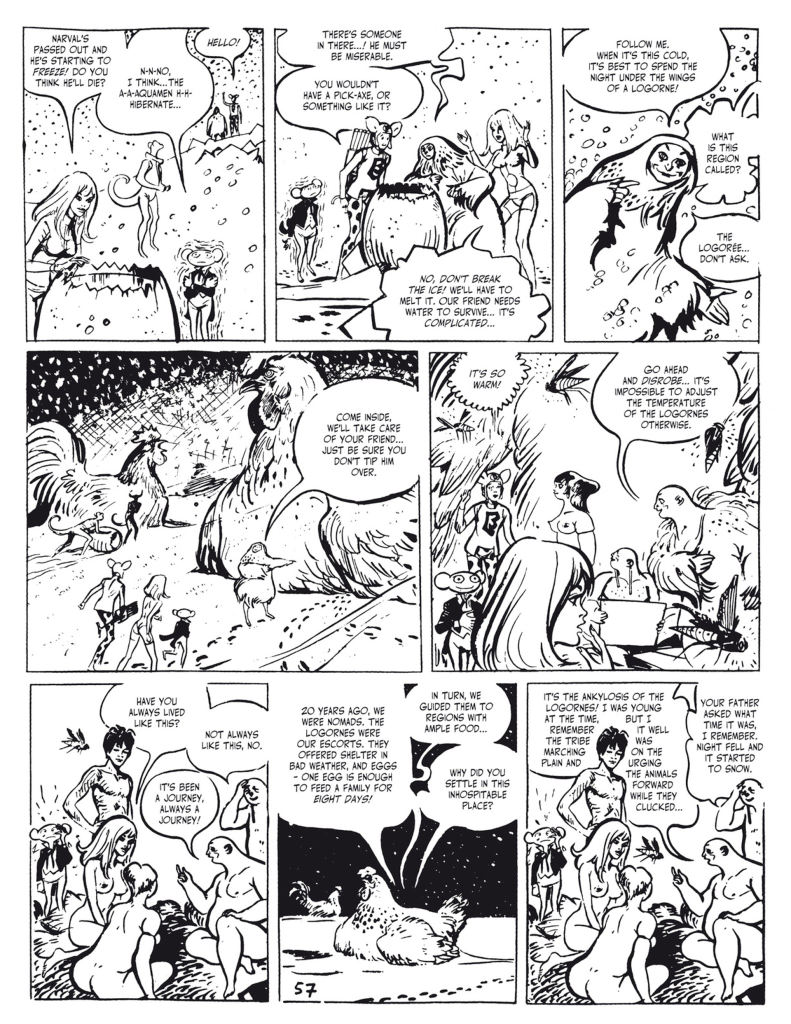 Read online Barbarella and The Wrath of the Minute-Eater comic -  Issue # TPB - 62