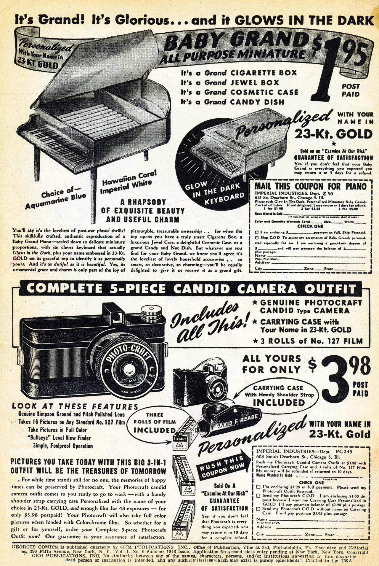 Read online Georgie Comics (1945) comic -  Issue #6 - 2