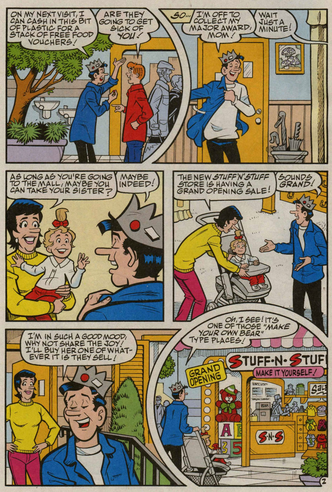 Read online Archie's Pal Jughead Comics comic -  Issue #188 - 3