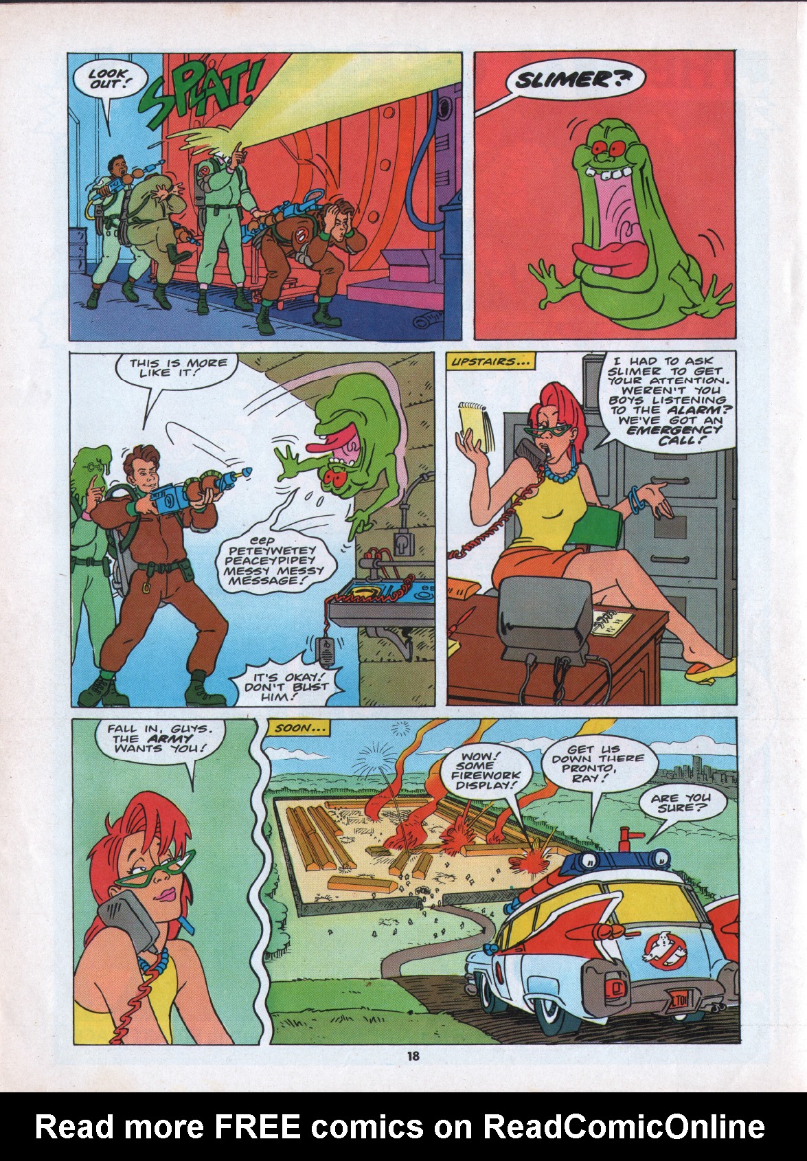 Read online The Real Ghostbusters comic -  Issue #38 - 18