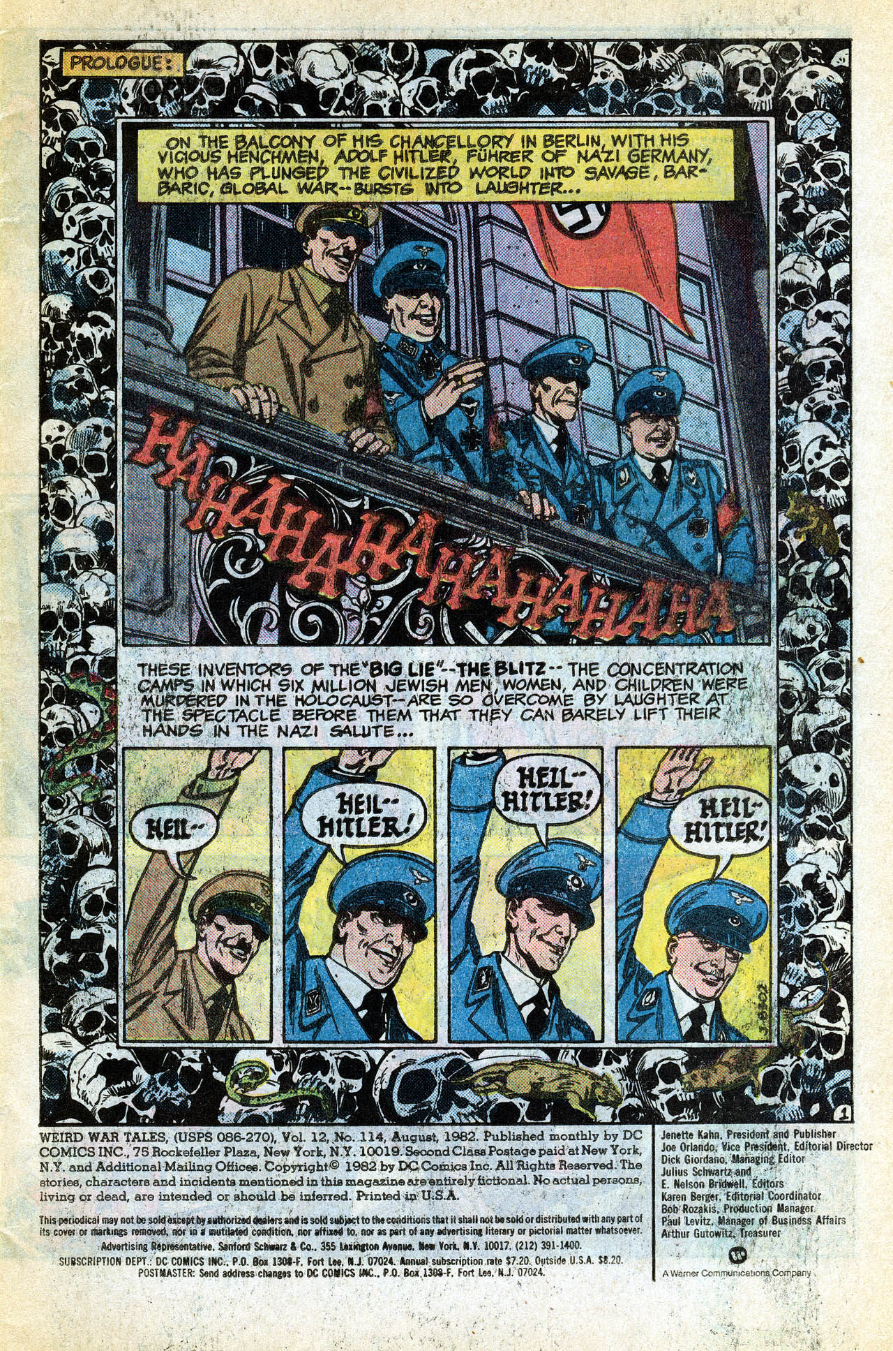 Read online Weird War Tales (1971) comic -  Issue #114 - 3