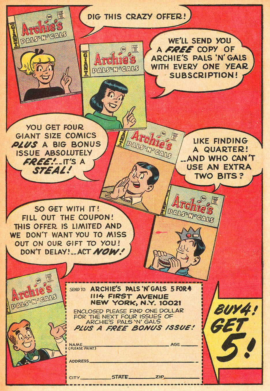 Read online Archie's Madhouse comic -  Issue #51 - 15