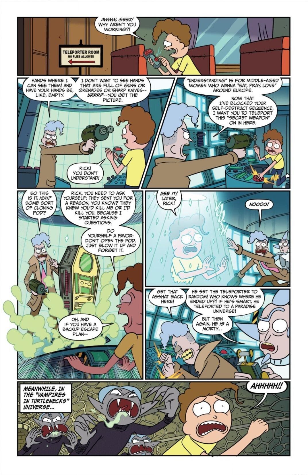 Read online Rick and Morty Presents: The Council of Ricks comic -  Issue # Full - 14