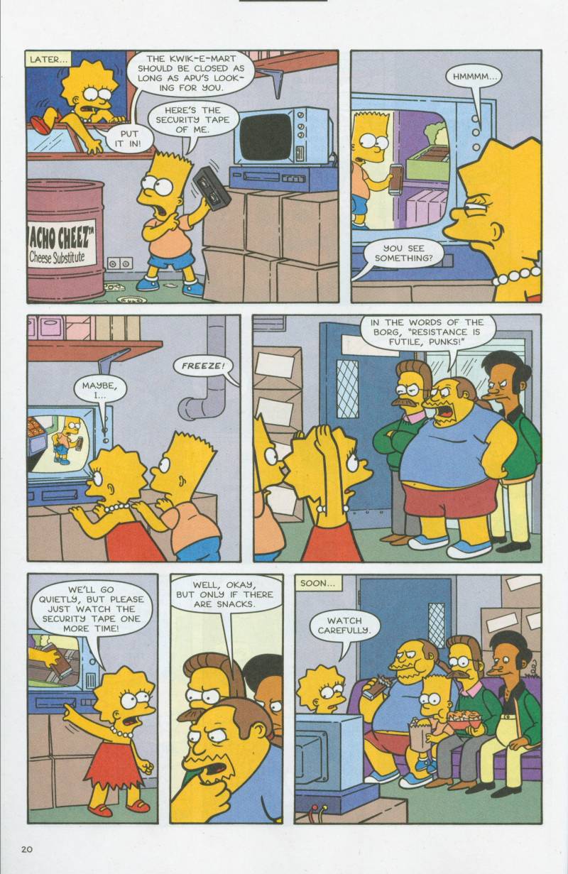 Read online Simpsons Comics comic -  Issue #68 - 21