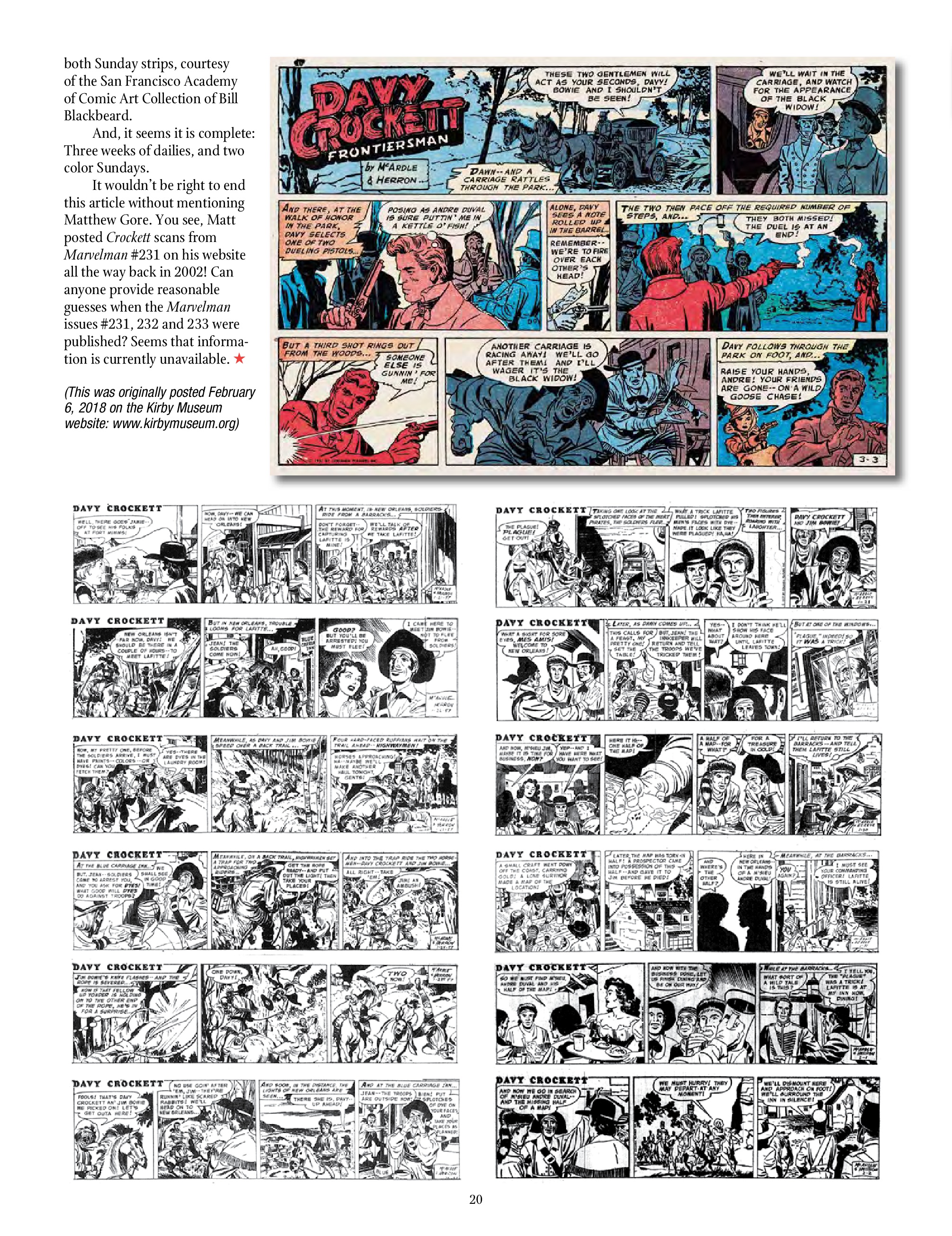 Read online The Jack Kirby Collector comic -  Issue #74 - 22