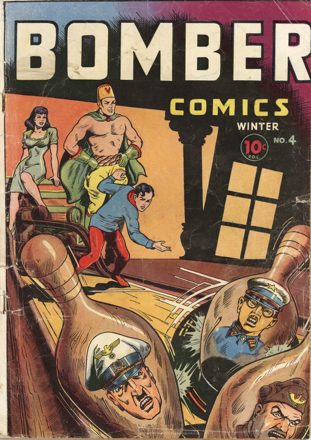 Read online Bomber Comics comic -  Issue #4 - 1