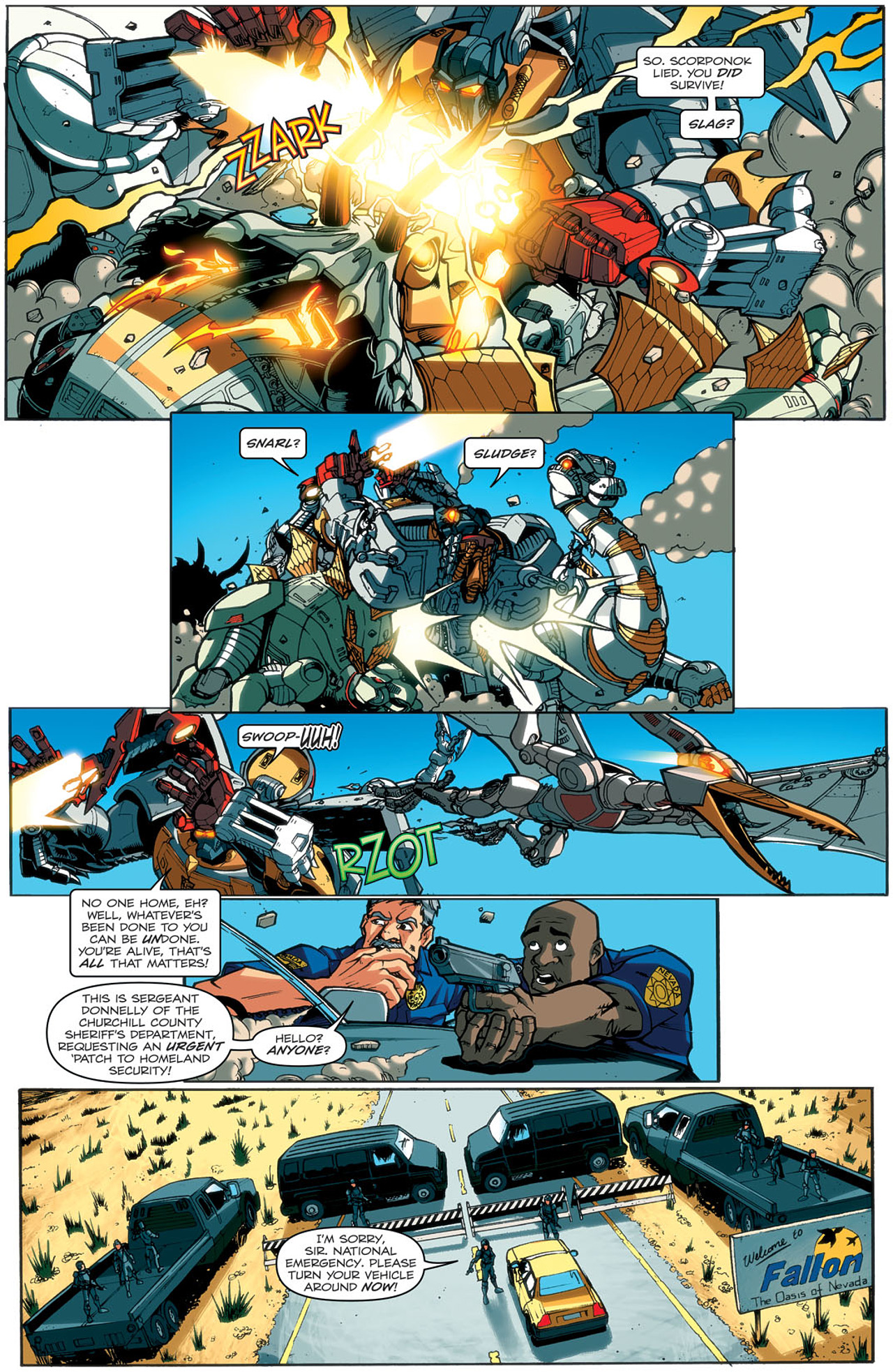 Read online The Transformers: Maximum Dinobots comic -  Issue #2 - 12