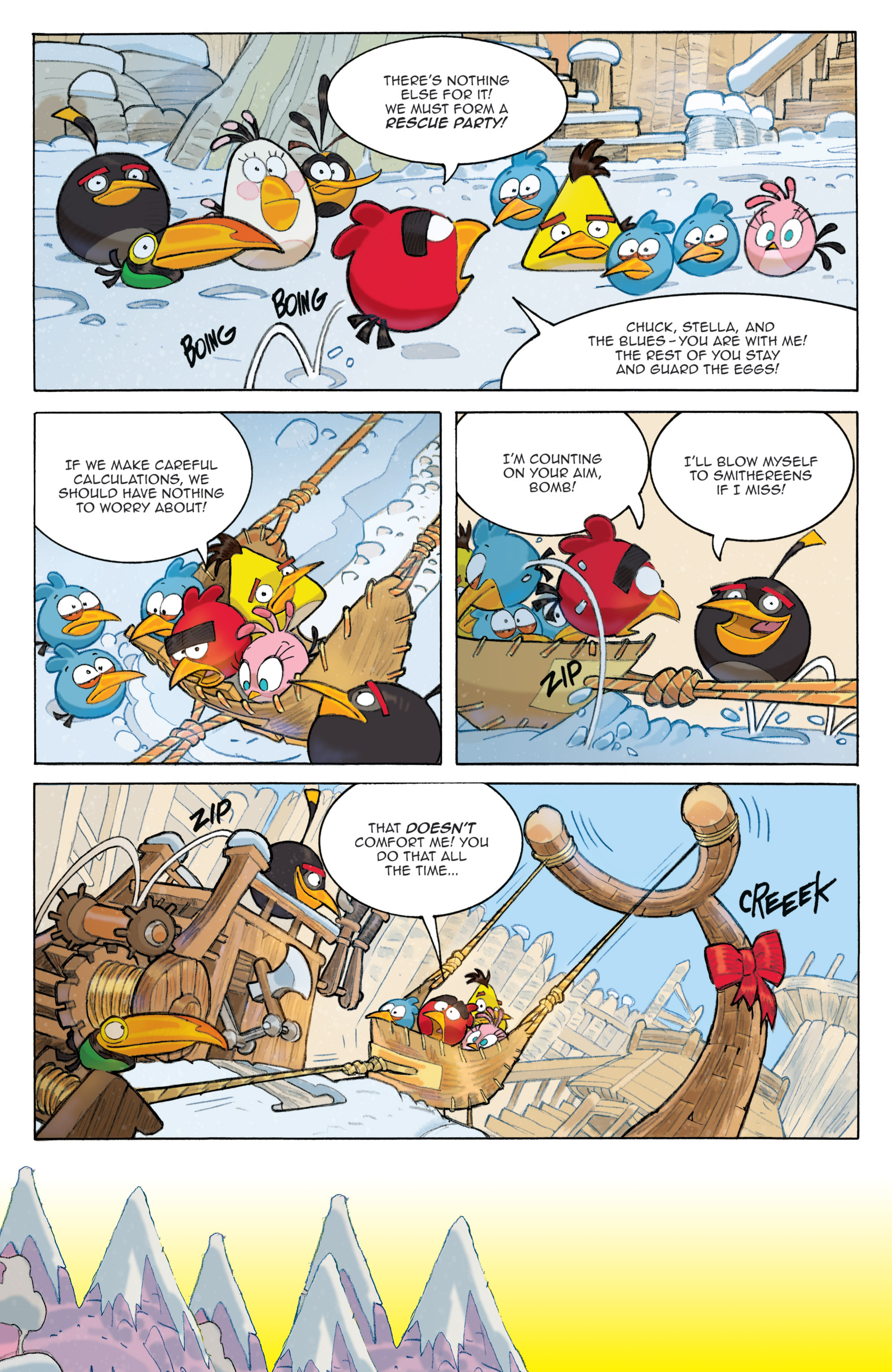 Read online Angry Birds Comics (2014) comic -  Issue # _Holiday Special - 19