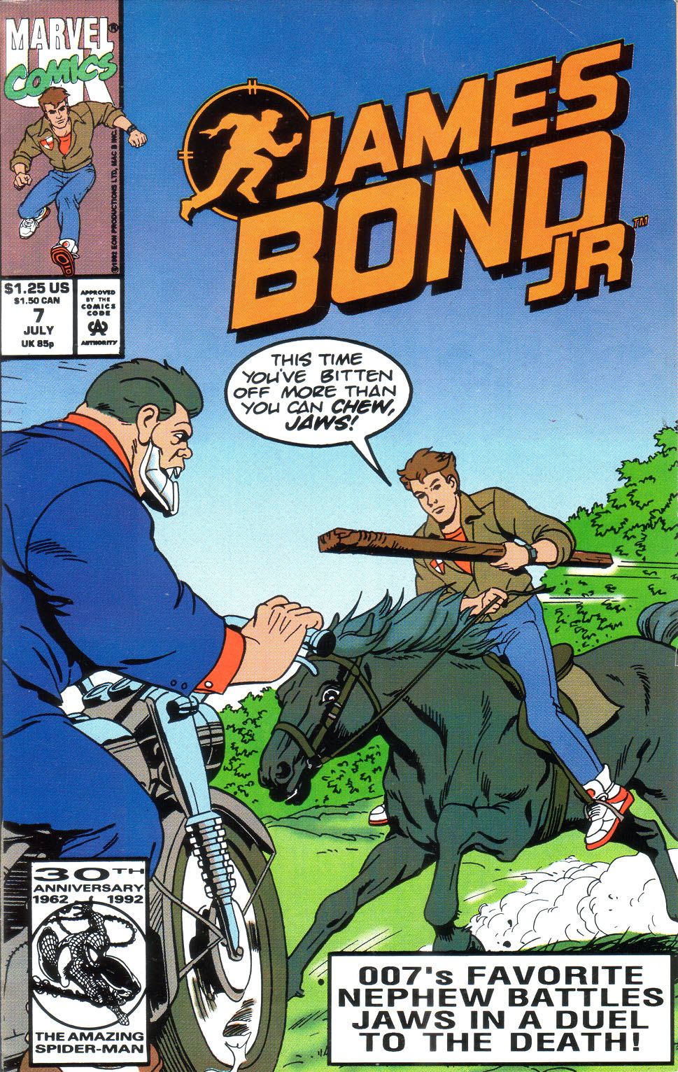 Read online James Bond Jr. comic -  Issue #7 - 1