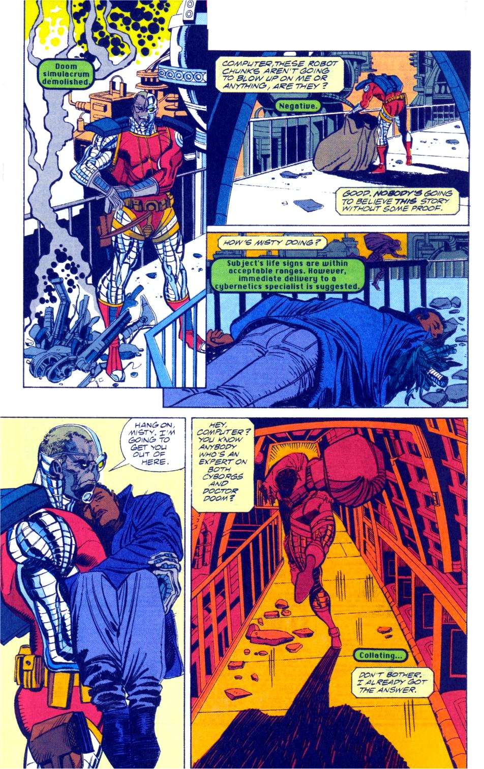 Read online Deathlok (1991) comic -  Issue #3 - 16