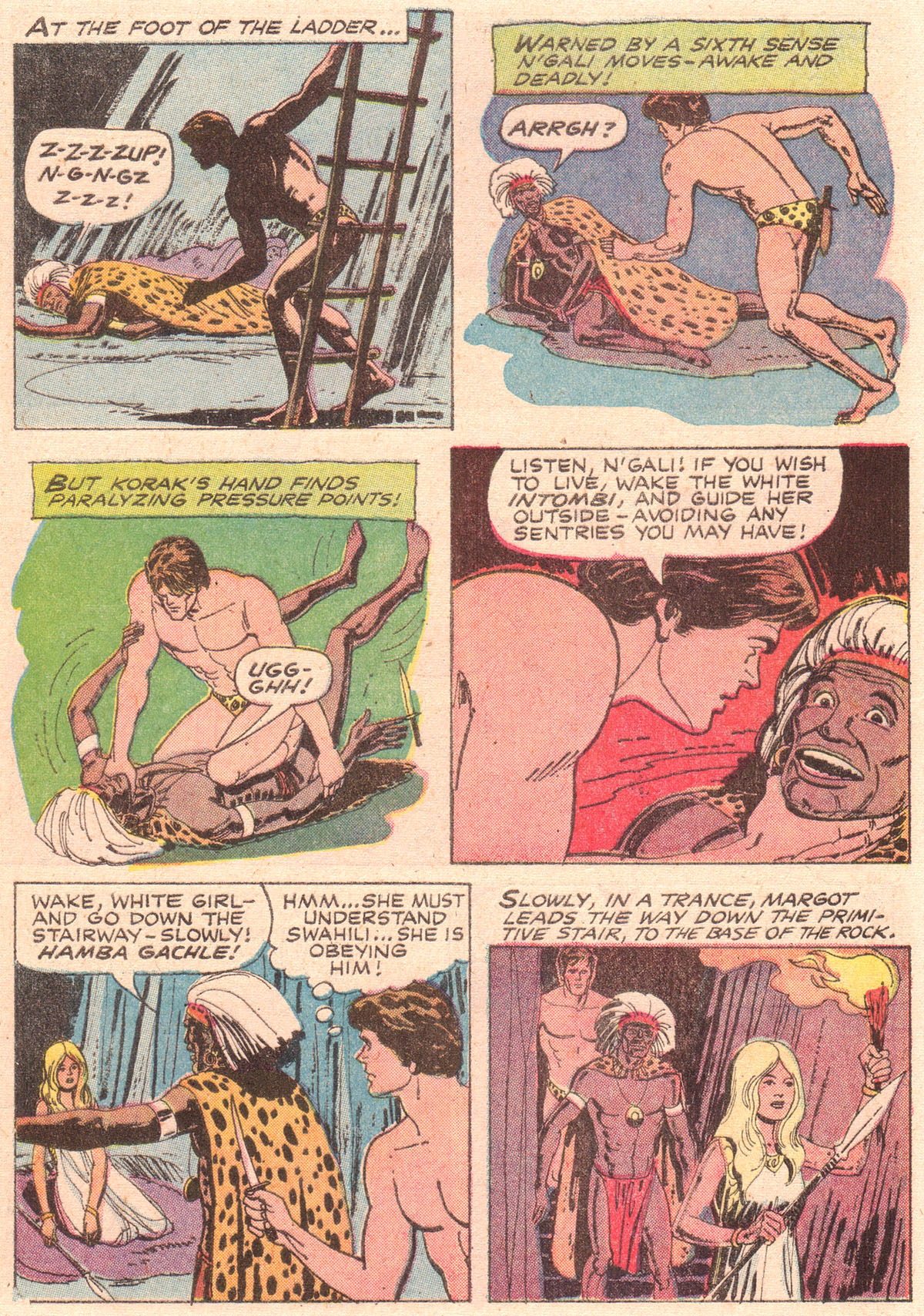 Read online Korak, Son of Tarzan (1964) comic -  Issue #38 - 8