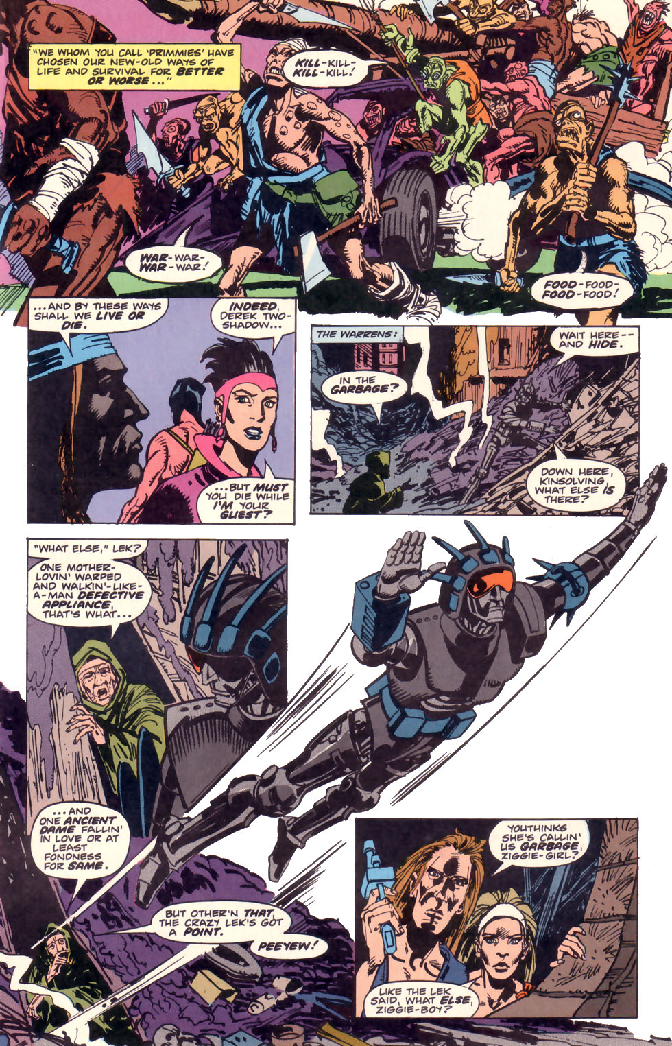 Read online Electric Warrior comic -  Issue #3 - 7