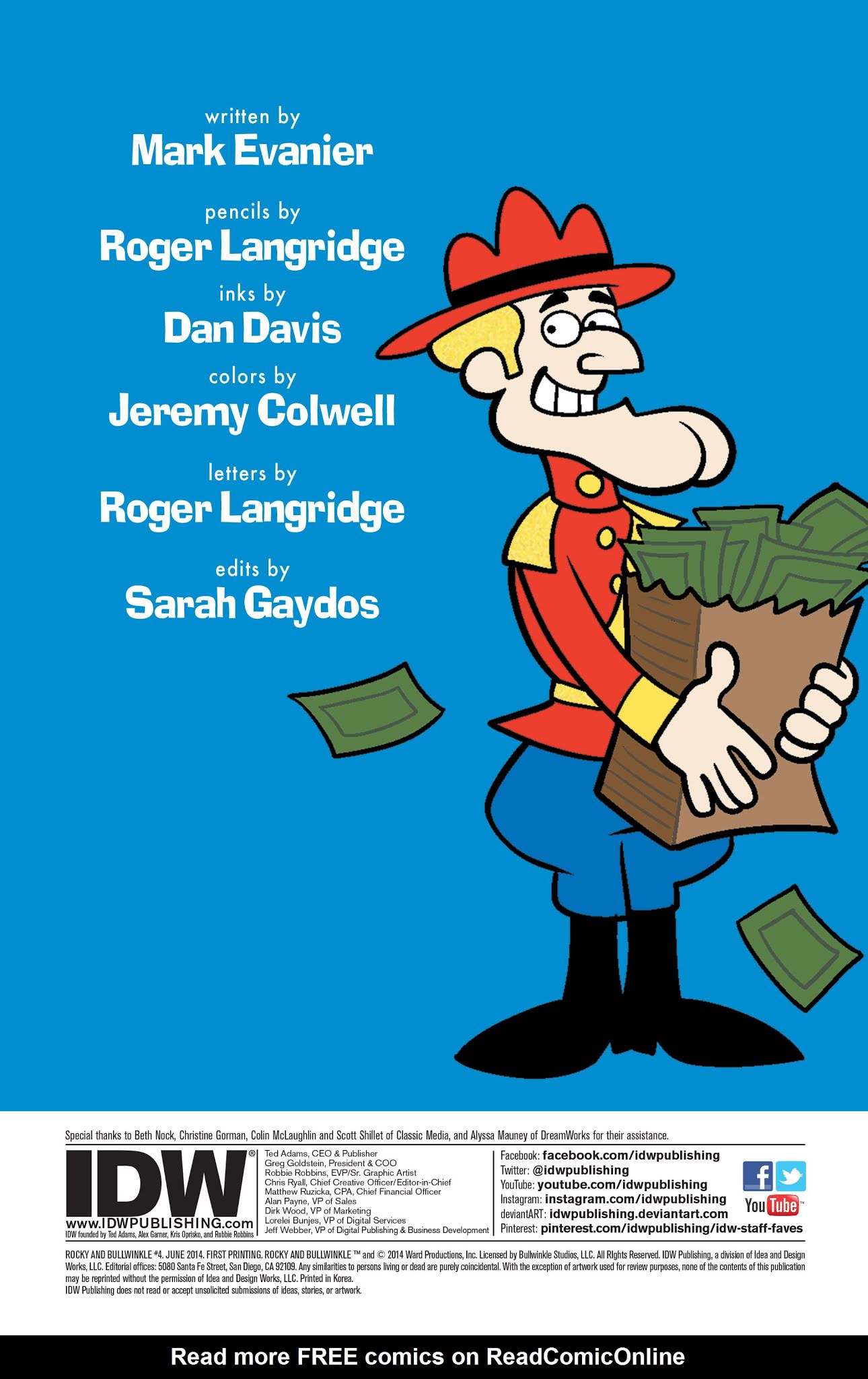 Read online Rocky and Bullwinkle comic -  Issue #4 - 2