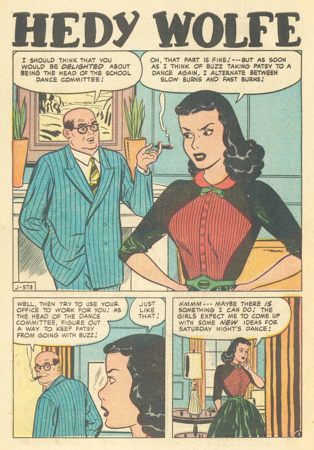 Read online Patsy and her Pals comic -  Issue #23 - 10