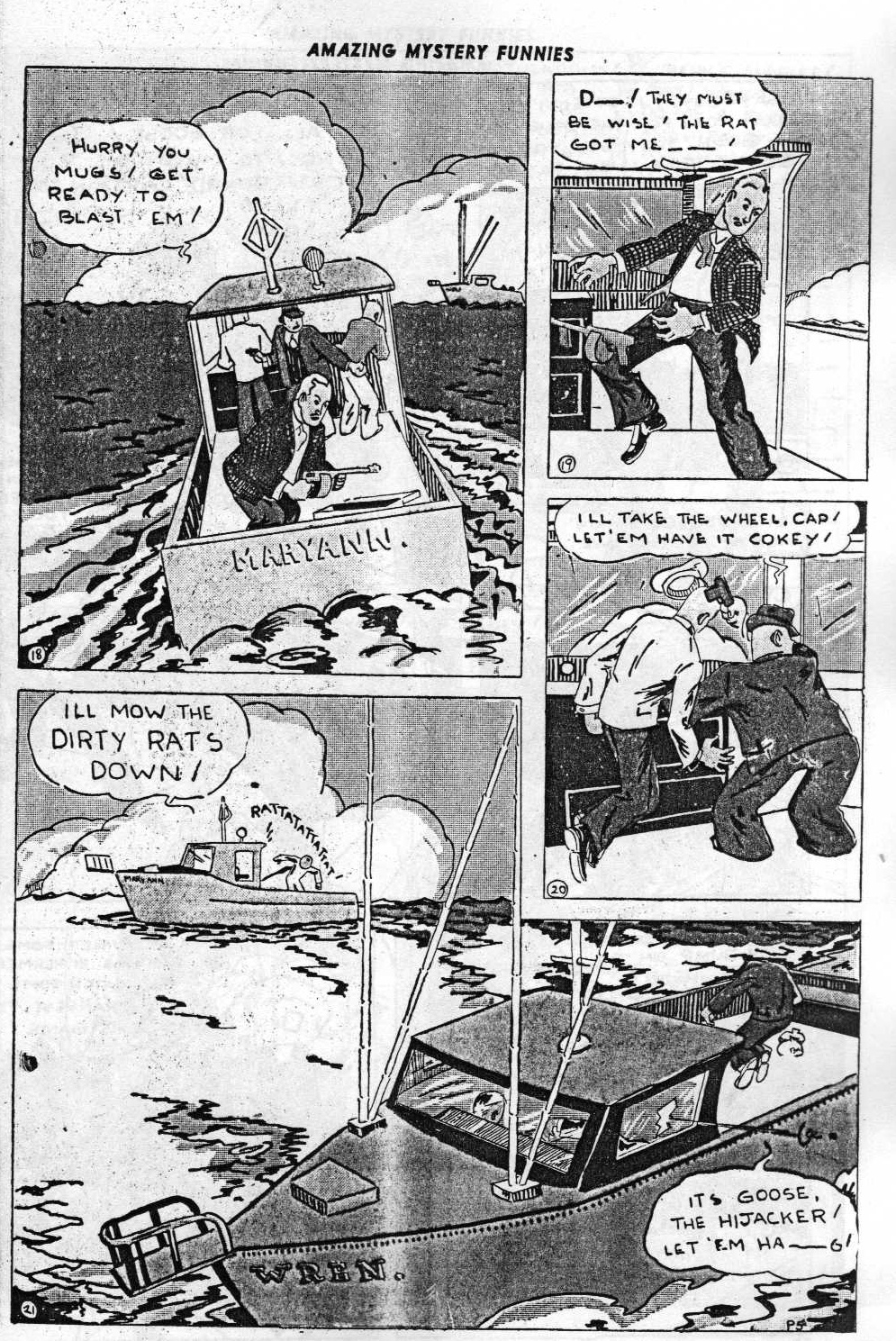 Read online Amazing Mystery Funnies comic -  Issue #3 - 41