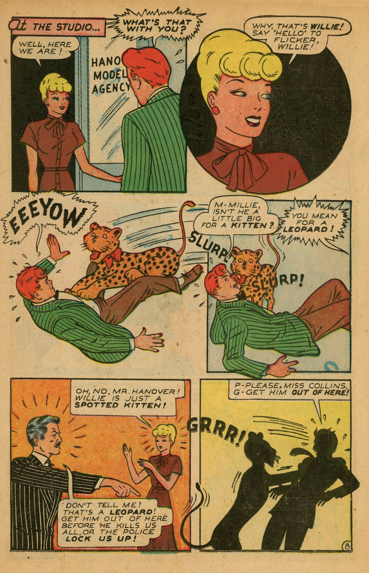 Read online Millie the Model comic -  Issue #7 - 17