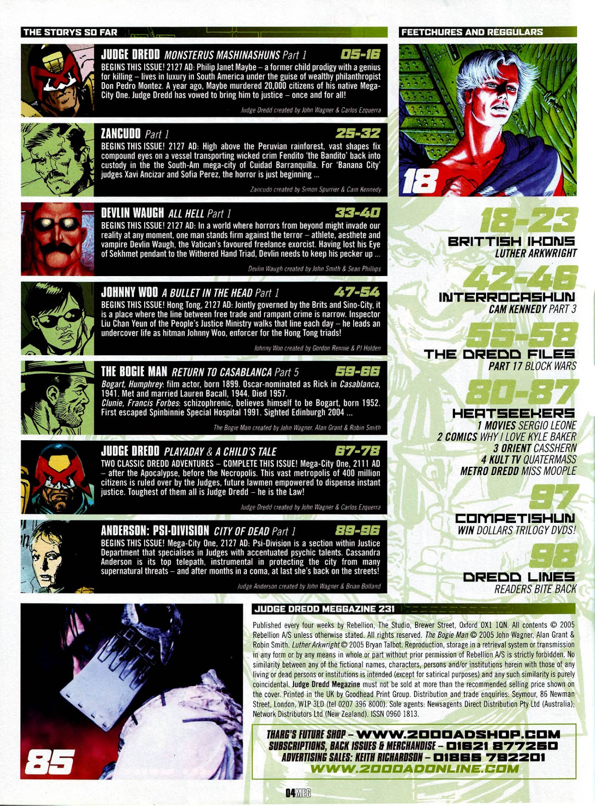 Judge Dredd Megazine (Vol. 5) issue 231 - Page 4