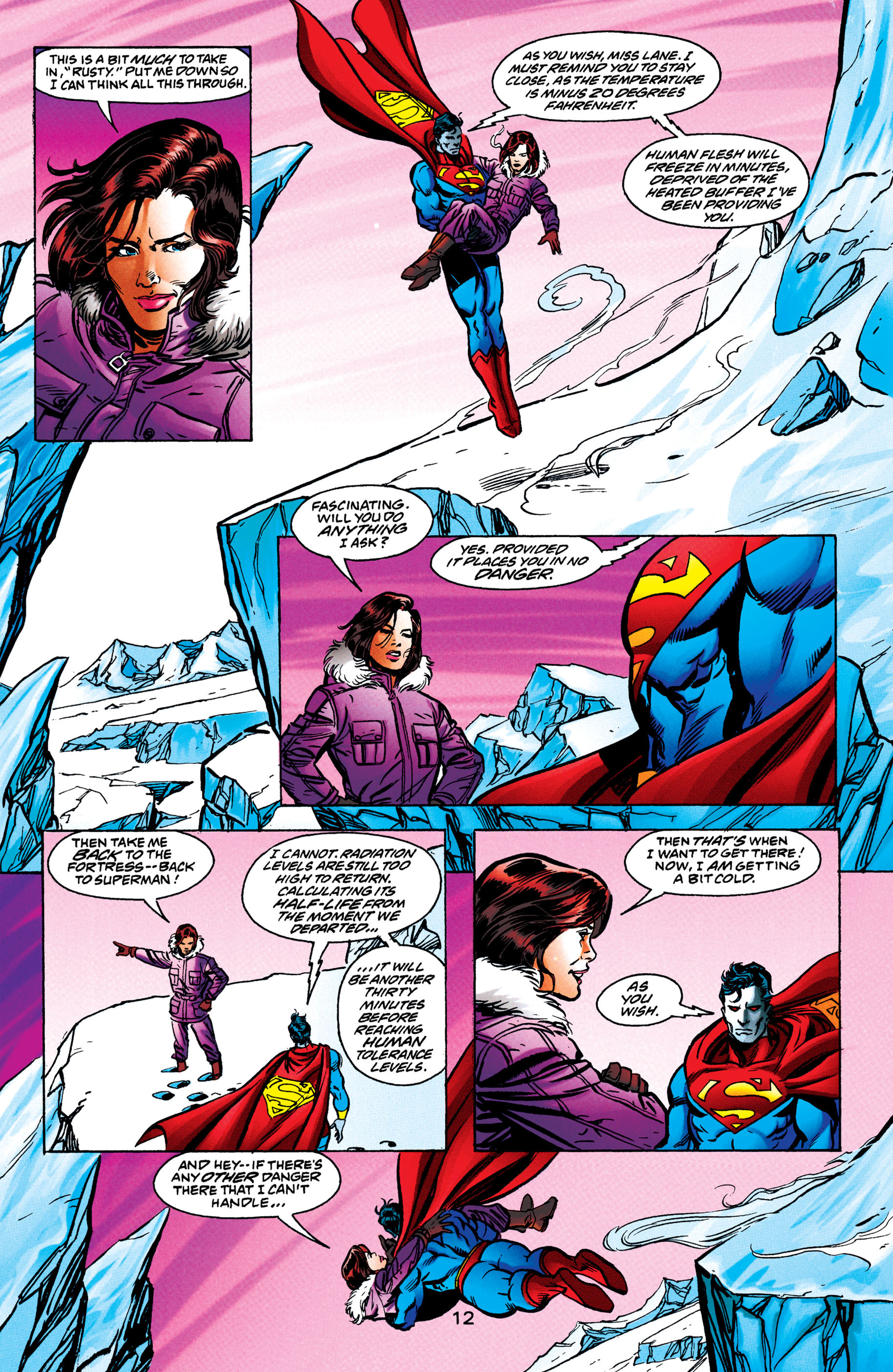 Read online Adventures of Superman (1987) comic -  Issue #567 - 12