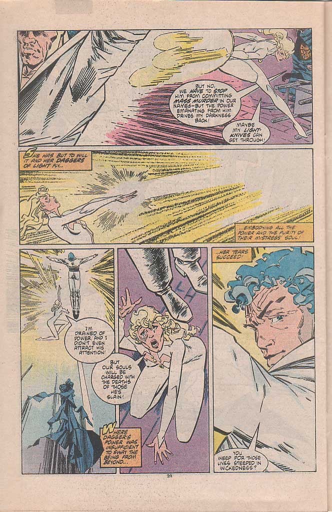 Read online Cloak and Dagger (1985) comic -  Issue #4 - 21