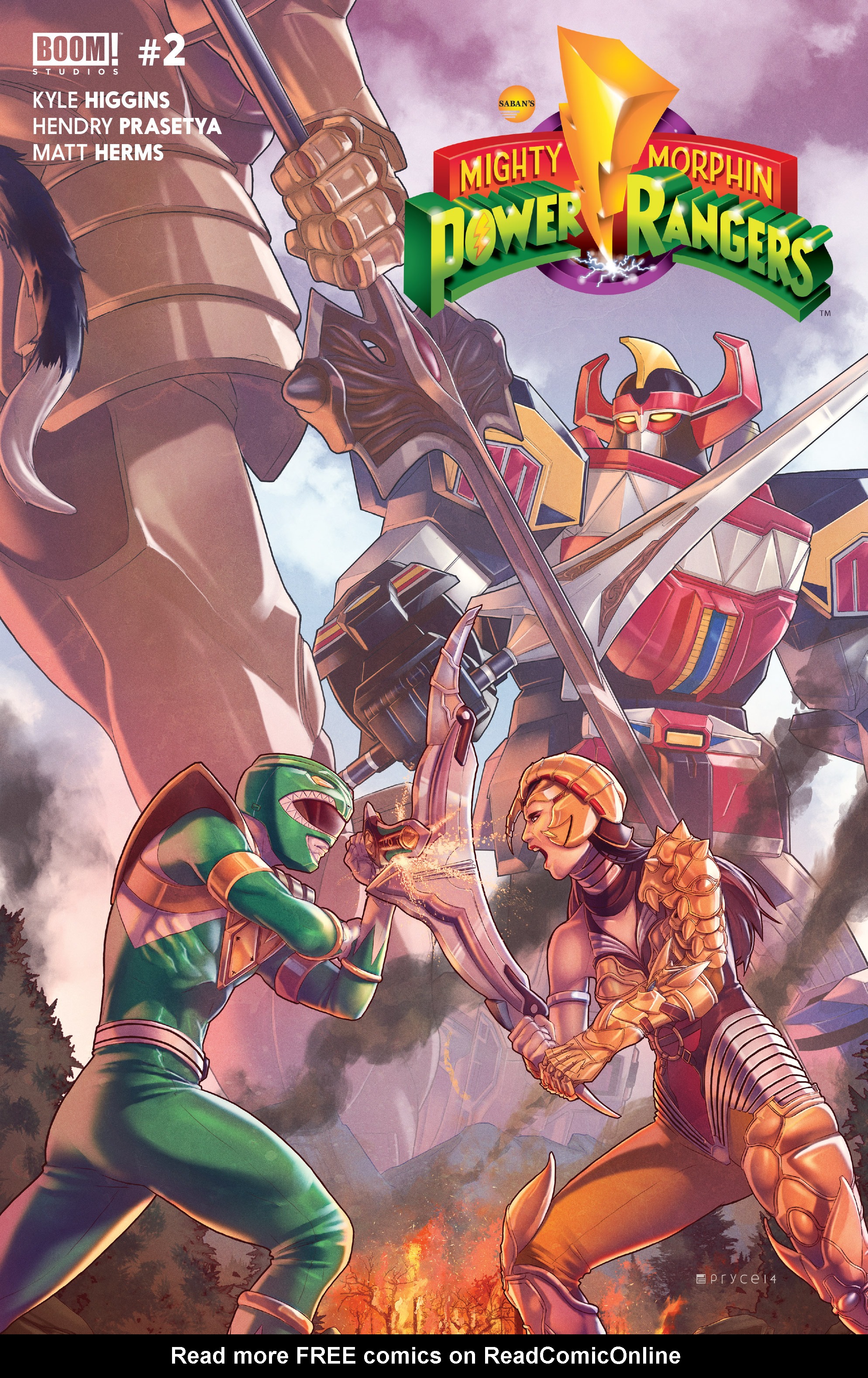 Read online Mighty Morphin Power Rangers comic -  Issue #2 - 1