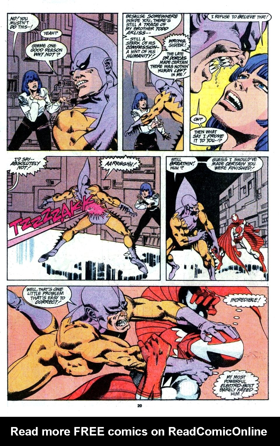 Read online Marvel Comics Presents (1988) comic -  Issue #54 - 22
