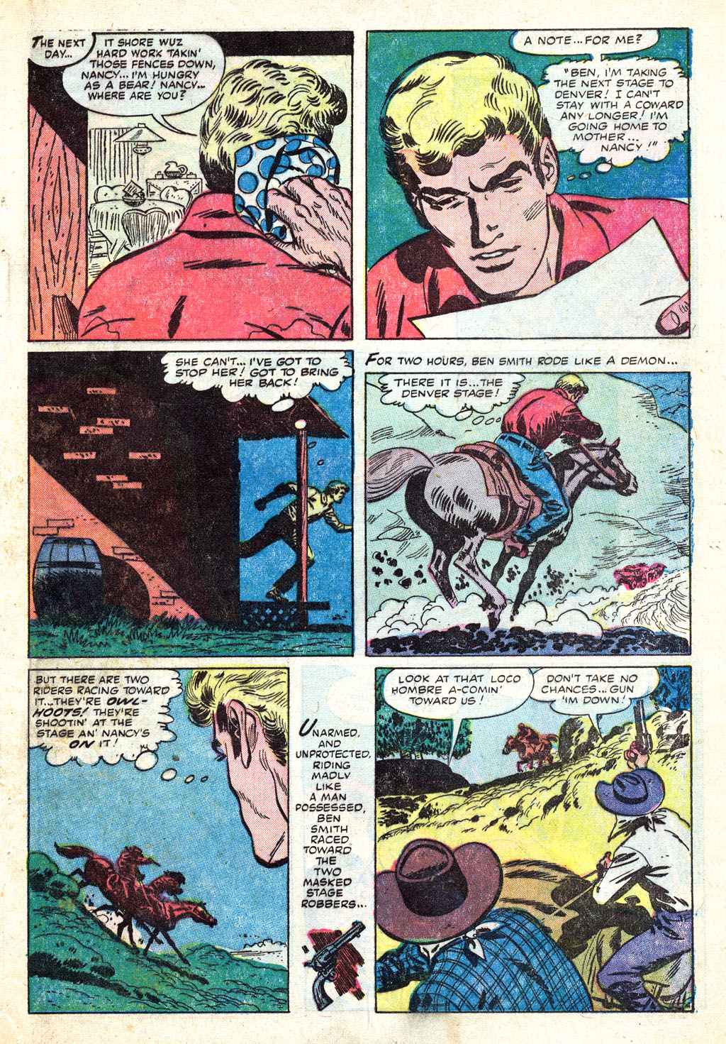 Read online Frontier Western comic -  Issue #7 - 13