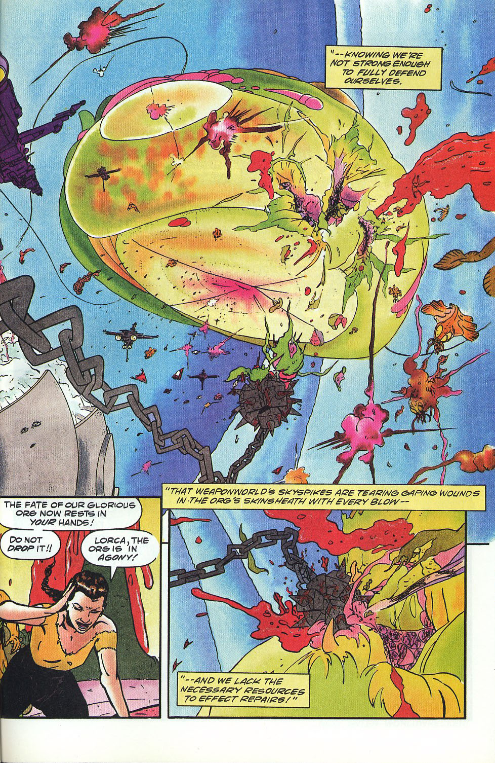 Read online Warriors of Plasm comic -  Issue #6 - 21