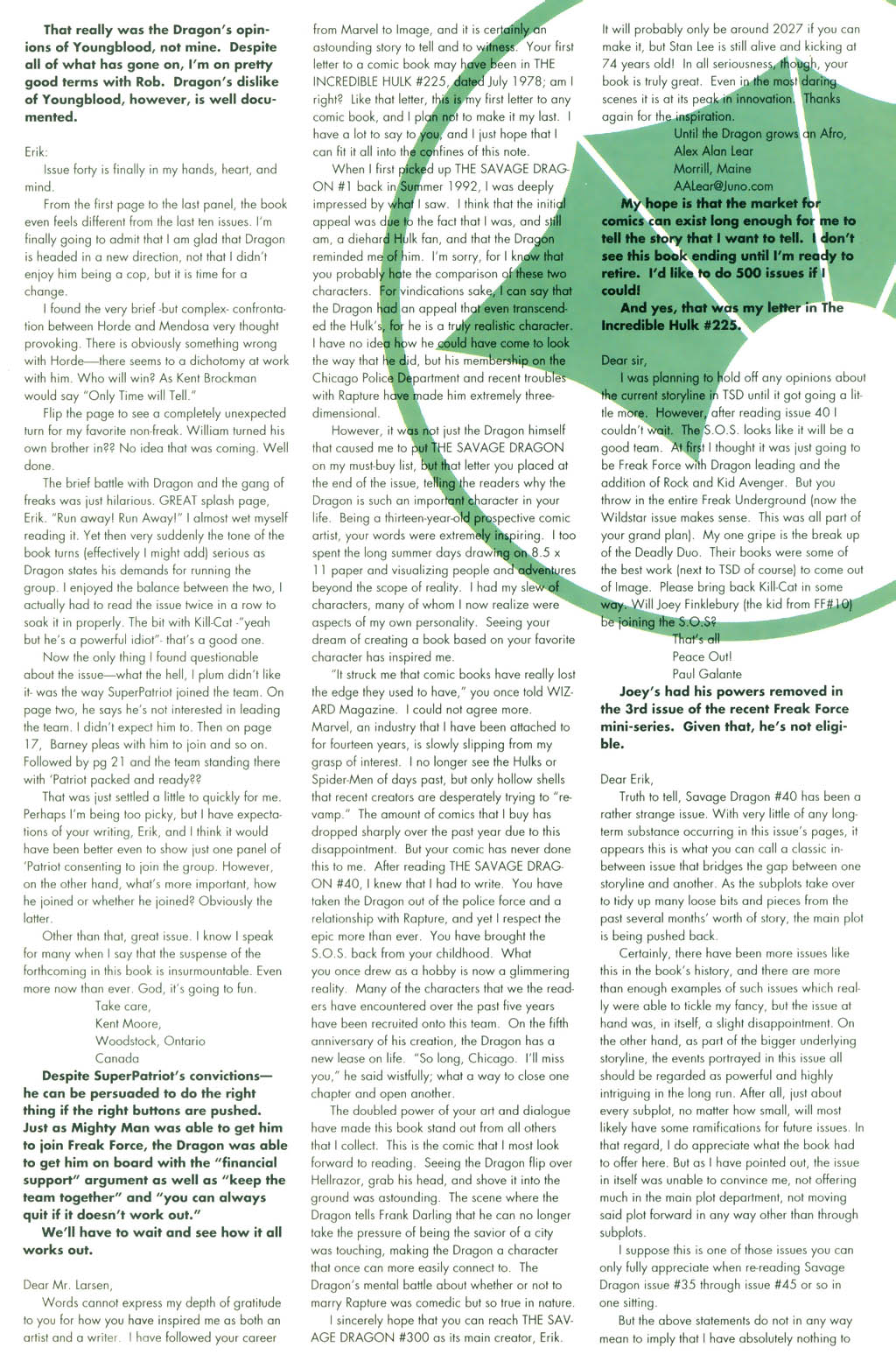 Read online The Savage Dragon (1993) comic -  Issue #42 - 29
