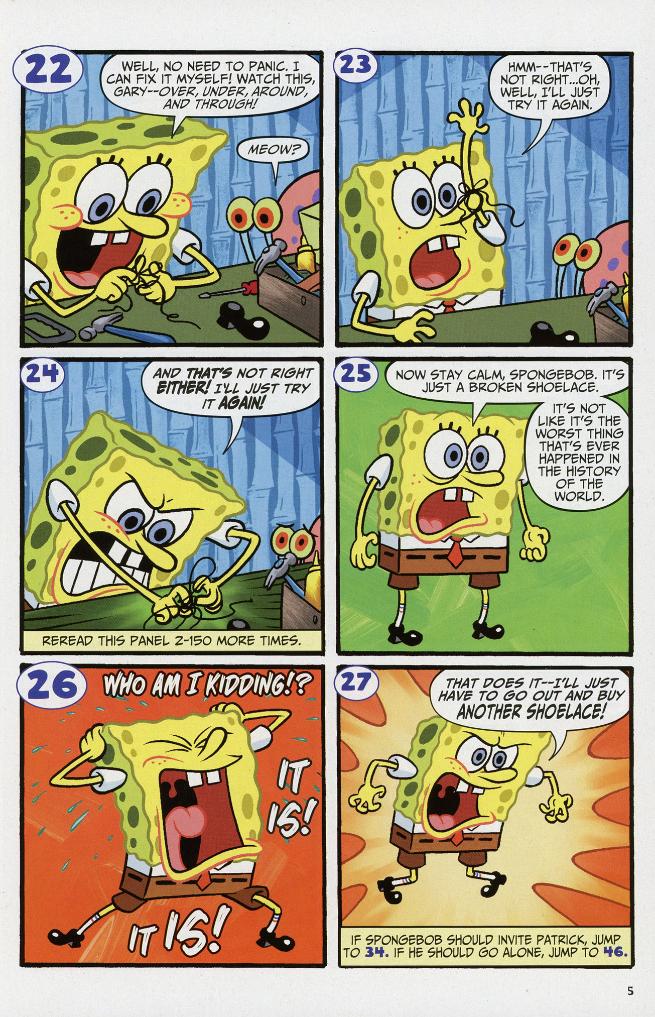 Read online SpongeBob Comics comic -  Issue #17 - 7