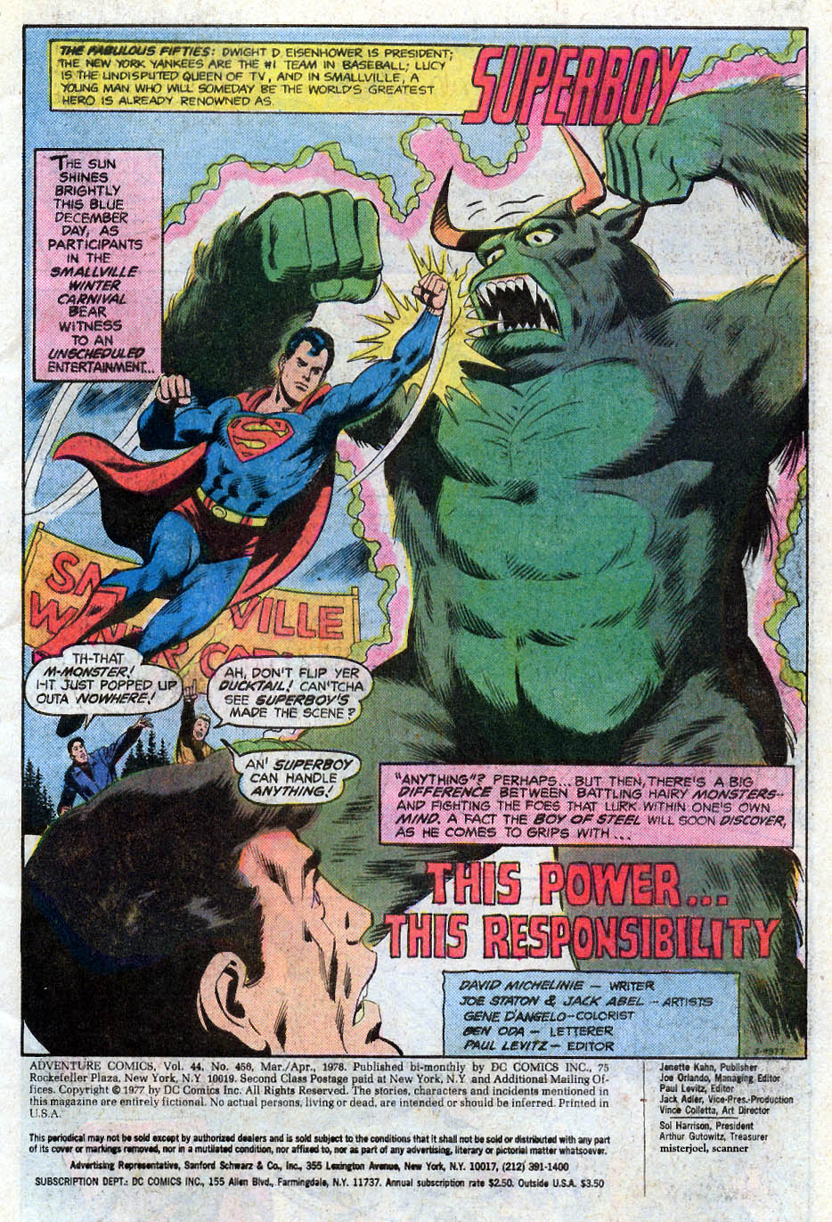 Read online Adventure Comics (1938) comic -  Issue #456 - 2